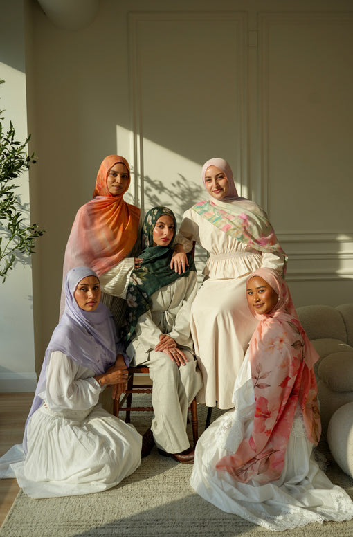 A Flower for Every Country: The Story Behind Basma Scarves