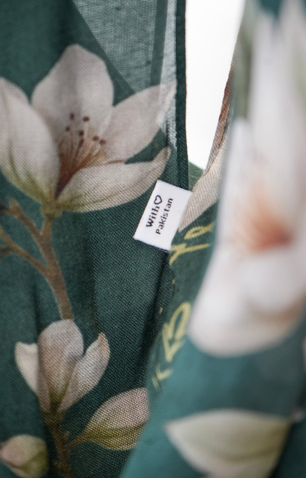 100% Modal Hijab – Pakistan Royal Jasmine Print | Basma Scarves