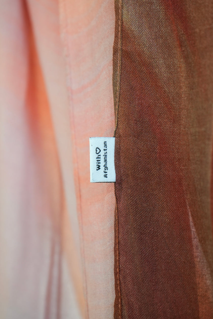 100% Modal Hijab – Afghanistan Tulips At Dusk Print | Basma Scarves