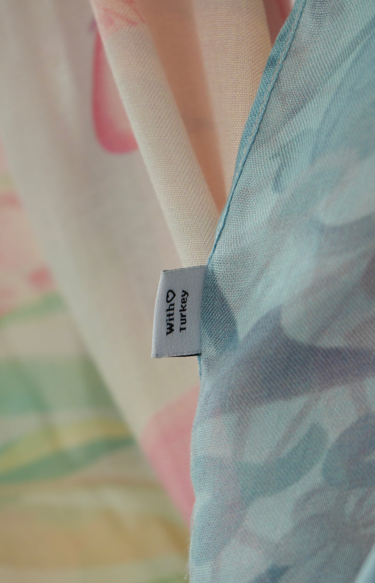 100% Modal Hijab – Turkish Tulip Dream Print | Basma Scarves