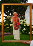 100% Modal Hijab – Afghanistan Tulips At Dusk Print | Basma Scarves