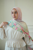 100% Modal Hijab – Turkish Tulip Dream Print | Basma Scarves