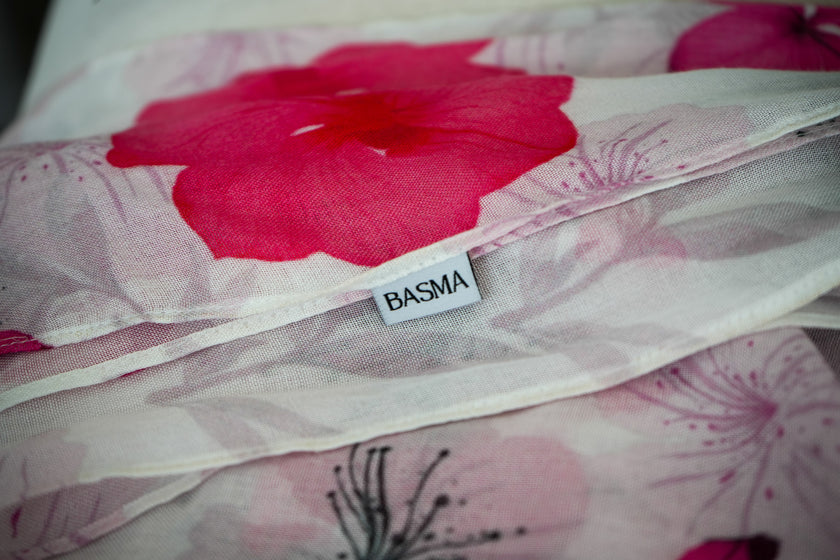 Sudanese Hibiscus 100% Modal Hijab