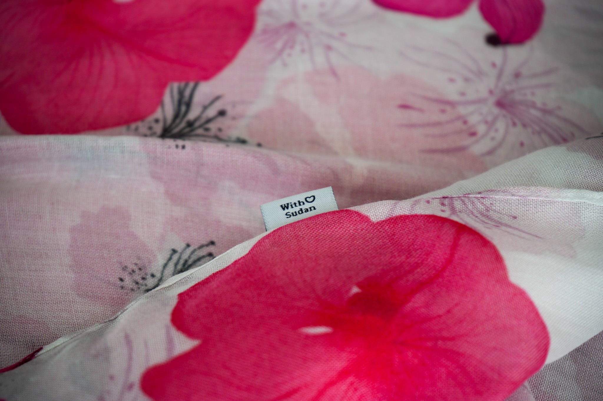 Sudanese Hibiscus 100% Modal Hijab