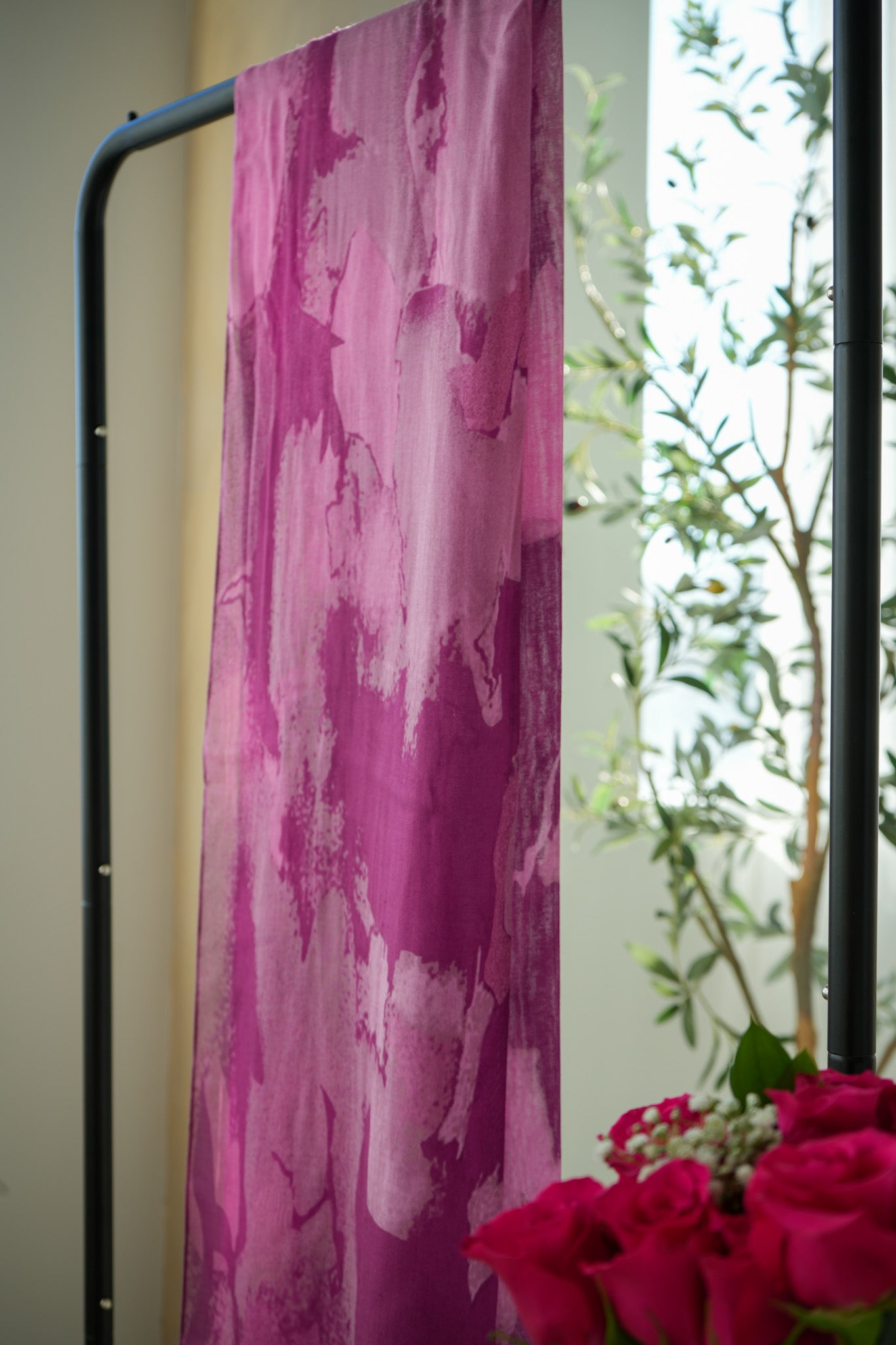 Morocco Damask Rose 100% Modal Hijab