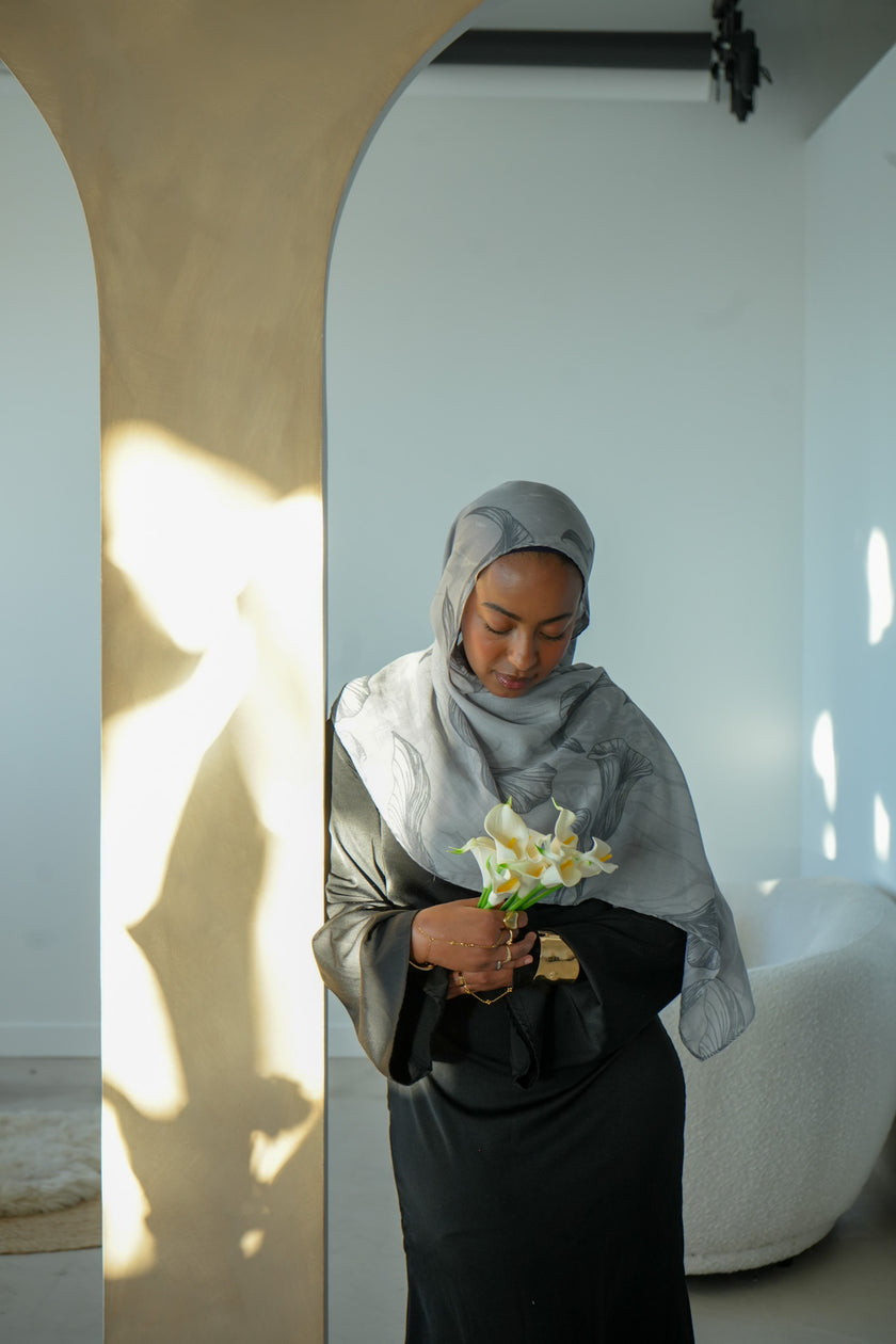 Ethiopia Calla Lily 100% Modal Hijab