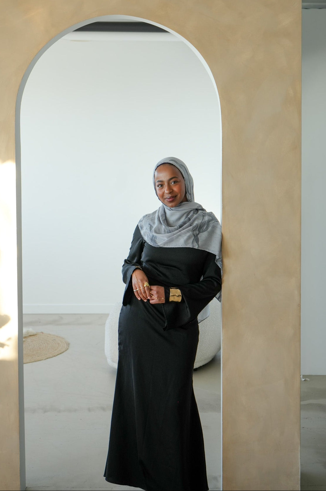 Ethiopia Calla Lily 100% Modal Hijab