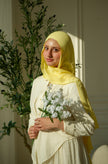 100% Modal Hijab – Tunisia Sunlit Jasmine | Basma Scarves