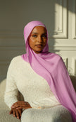 100% Modal Hijab – Mauritania Mallow| Basma Scarves