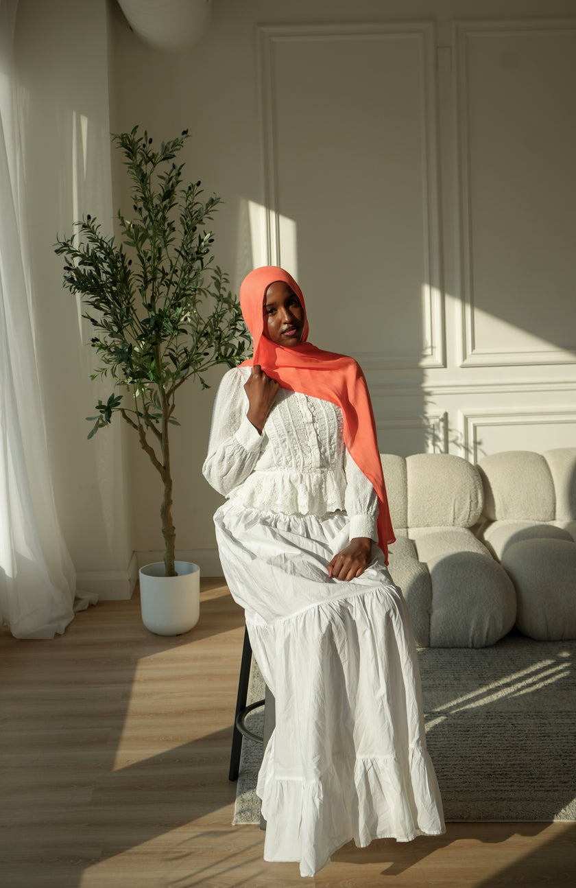 100% Modal Hijab – Somalia King Protea | Basma Scarves