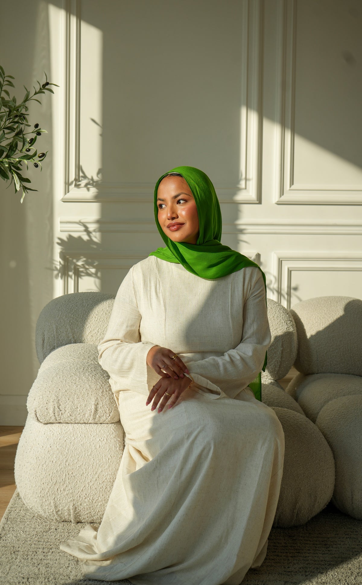 100% Modal Hijab – Bangladesh Water Lily | Basma Scarves