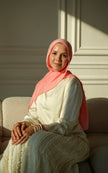 100% Modal Hijab – Oman Desert Rose | Basma Scarves
