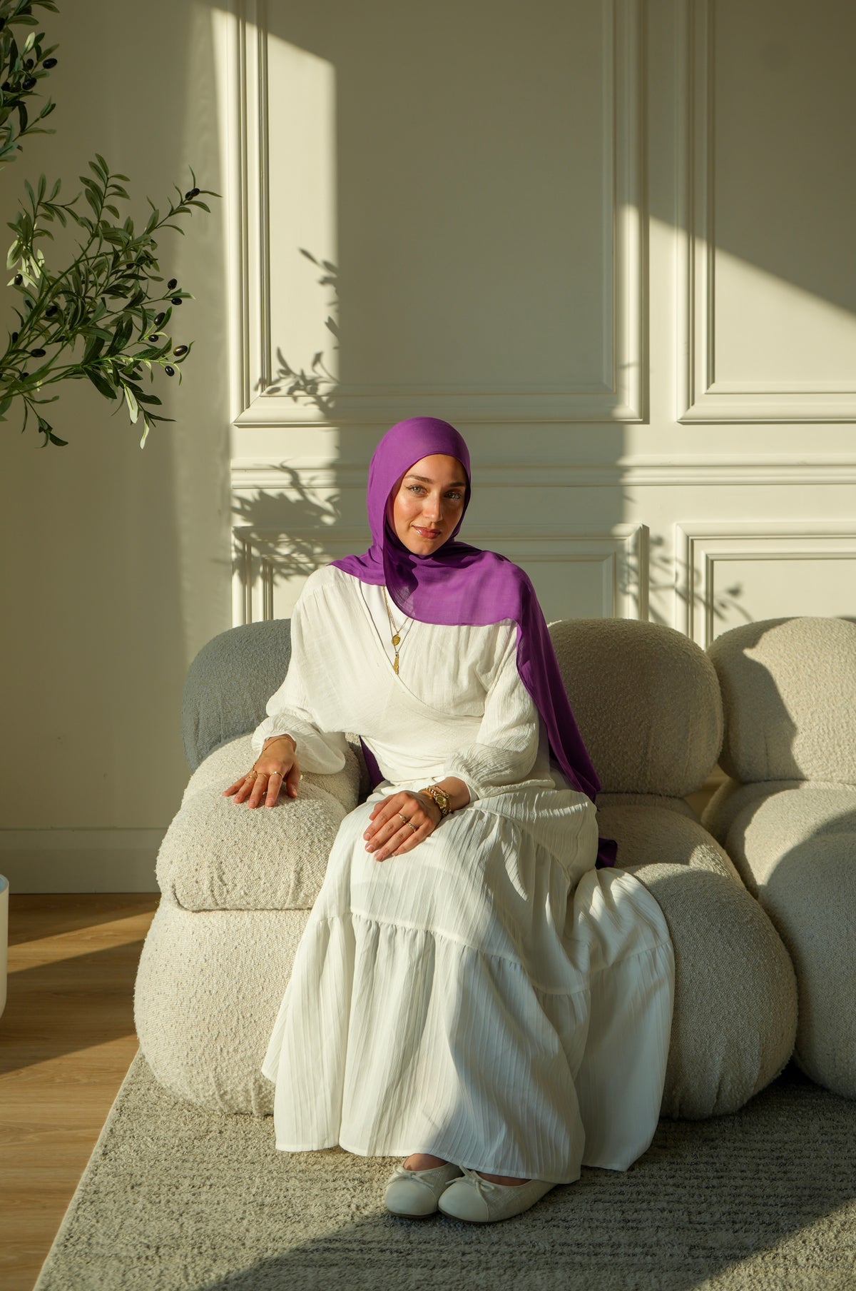 100% Modal Hijab – Qatar Qataf | Basma Scarves