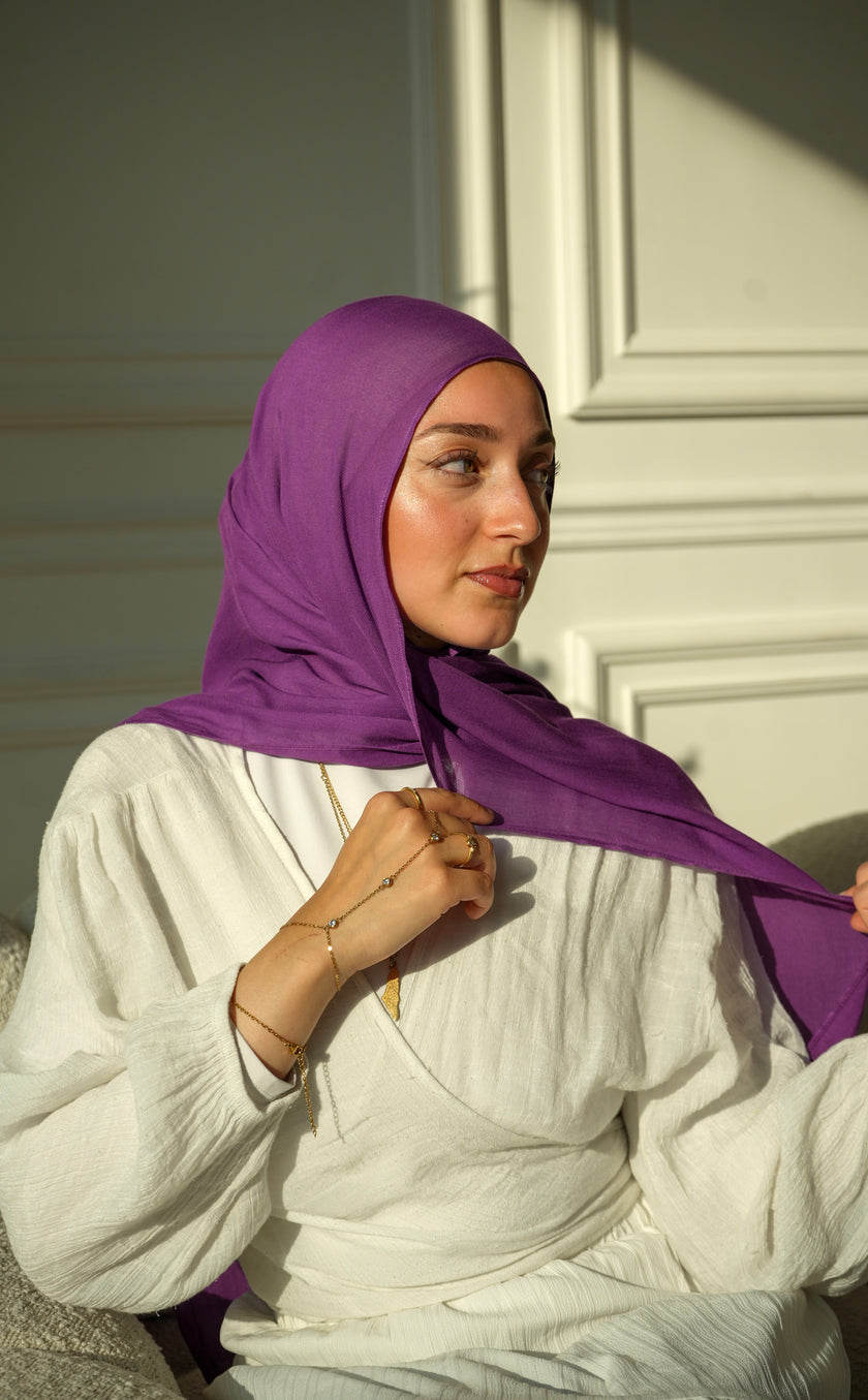 100% Modal Hijab – Qatar Qataf | Basma Scarves