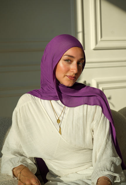100% Modal Hijab – Qatar Qataf | Basma Scarves