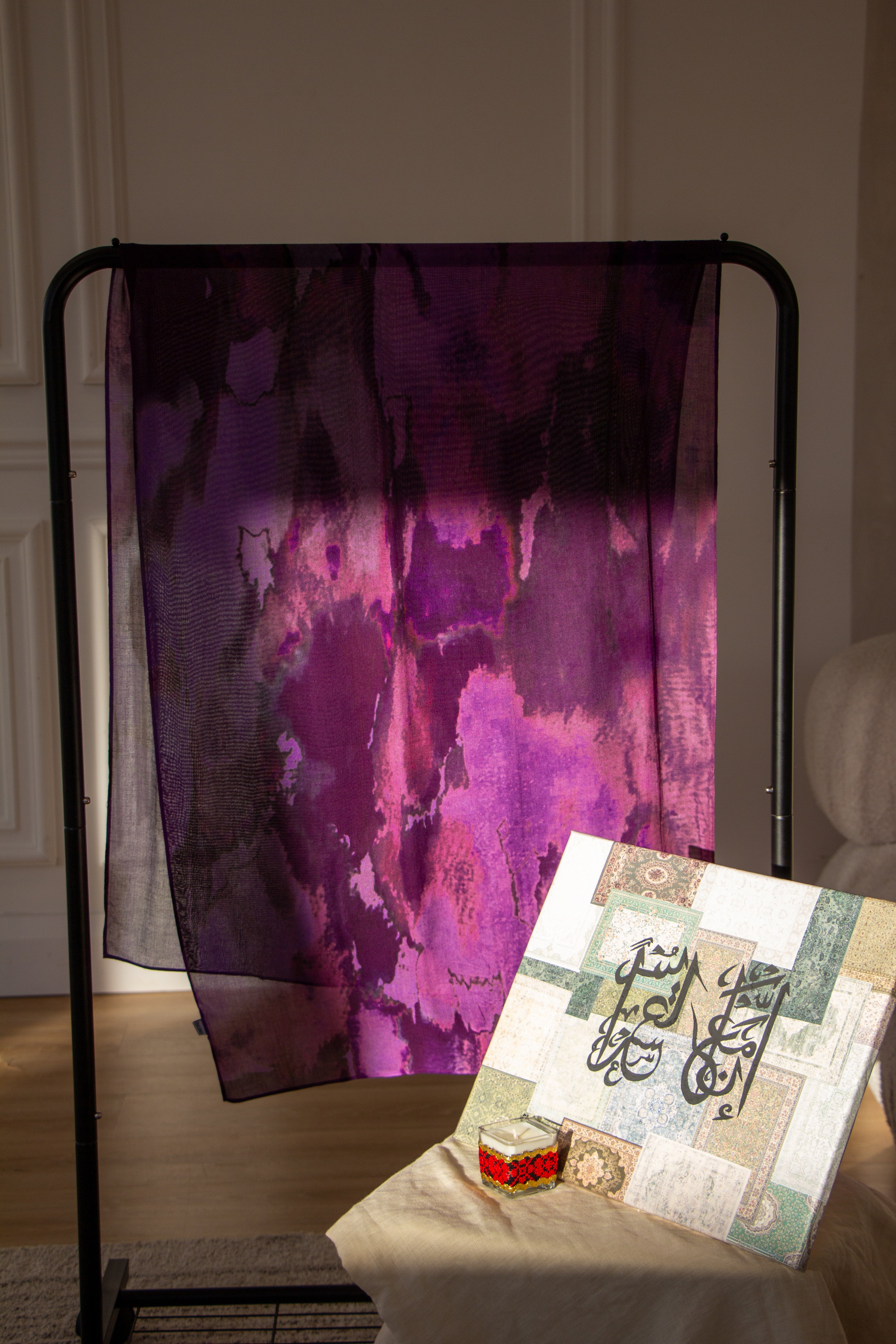 Jordanian Black Iris 100% Modal Hijab - PRE-ORDER