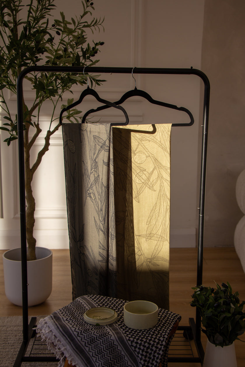 Palestine Olive Tree 100% Modal Hijab - PRE-ORDER