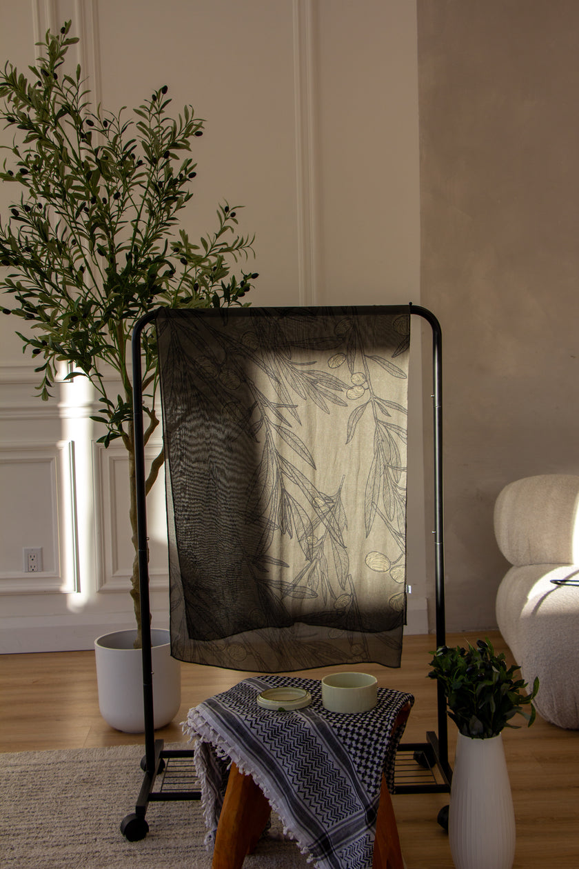 Palestine Olive Tree 100% Modal Hijab - PRE-ORDER