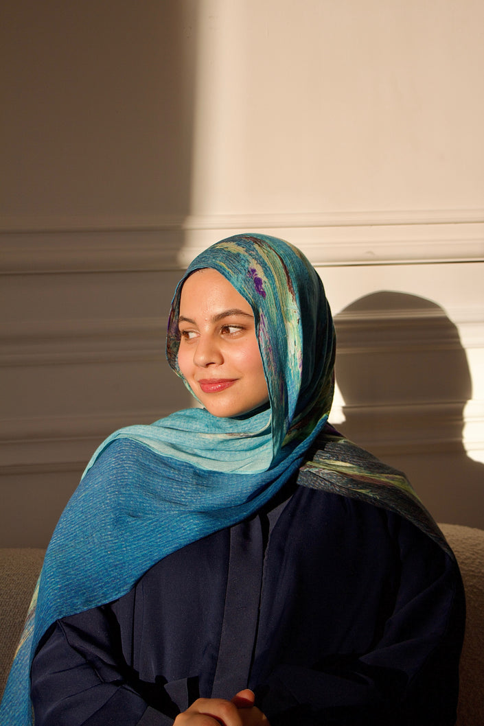 Egyptian Lily of The Nile 100% Modal Hijab - PRE-ORDER