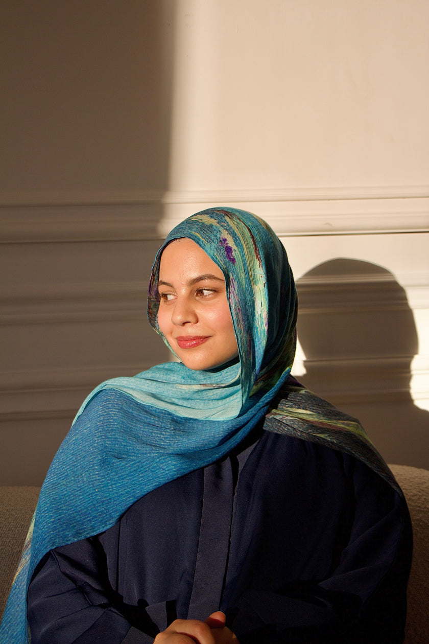 Egyptian Lily of The Nile 100% Modal Hijab - PRE-ORDER