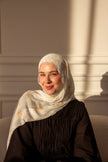 Syrian White Jasmine 100% Modal Hijab - PRE-ORDER